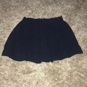 Navy blue linen skirt. GAP M
